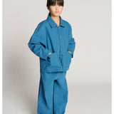 Comow jacket - Stone blue van American Vintage | Kids Conceptstore Le Fanfare