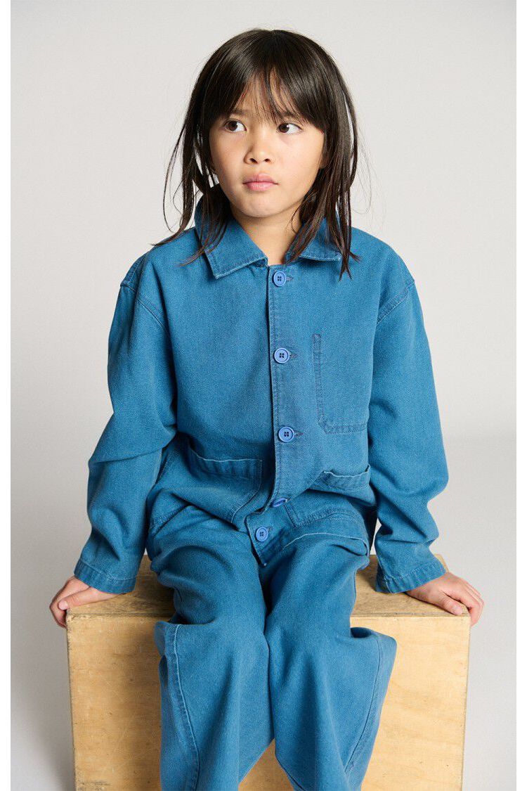 Comow jacket - Stone blue van American Vintage | Kids Conceptstore Le Fanfare