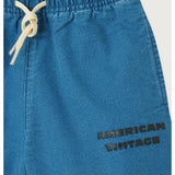 Comow Shorts - Stone Blue van American Vintage | Kids Conceptstore Le Fanfare