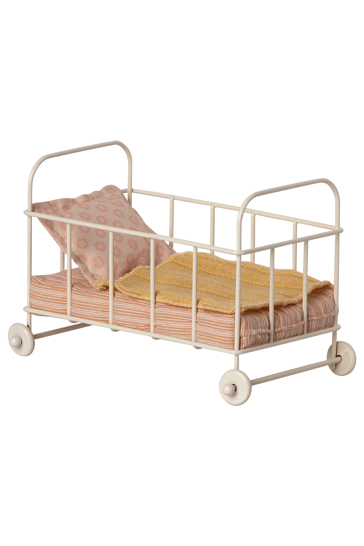 Cot Bed. Micro - Rose van Maileg | Kids Conceptstore Le Fanfare