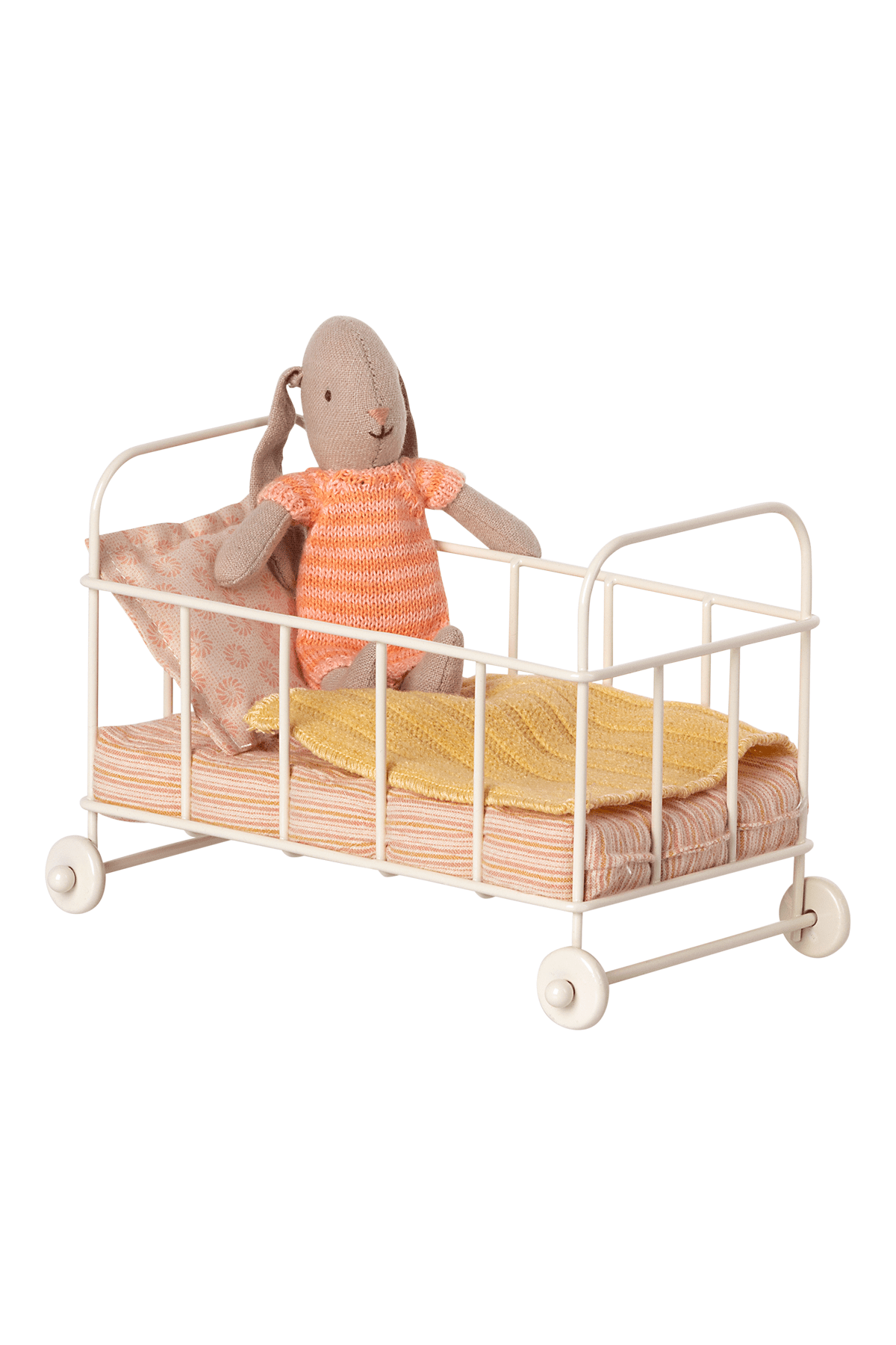 Cot Bed. Micro - Rose van Maileg | Kids Conceptstore Le Fanfare