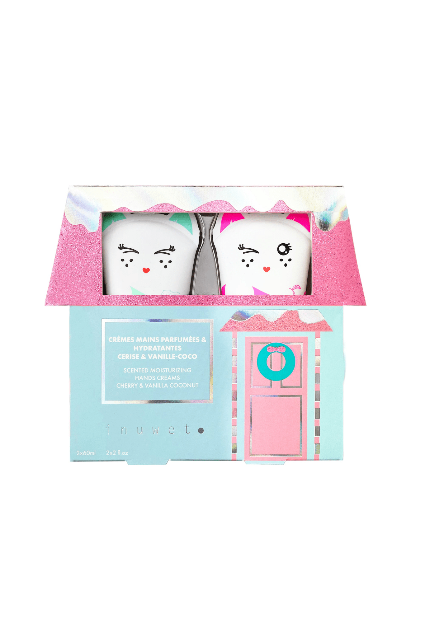 Cottage Box - 2 Hand Cream | Vanilla-Coco And Cherry van Inuwet | Kids Conceptstore Le Fanfare