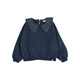 Cottage sweatshirt - Navy van Búho | Kids Conceptstore Le Fanfare