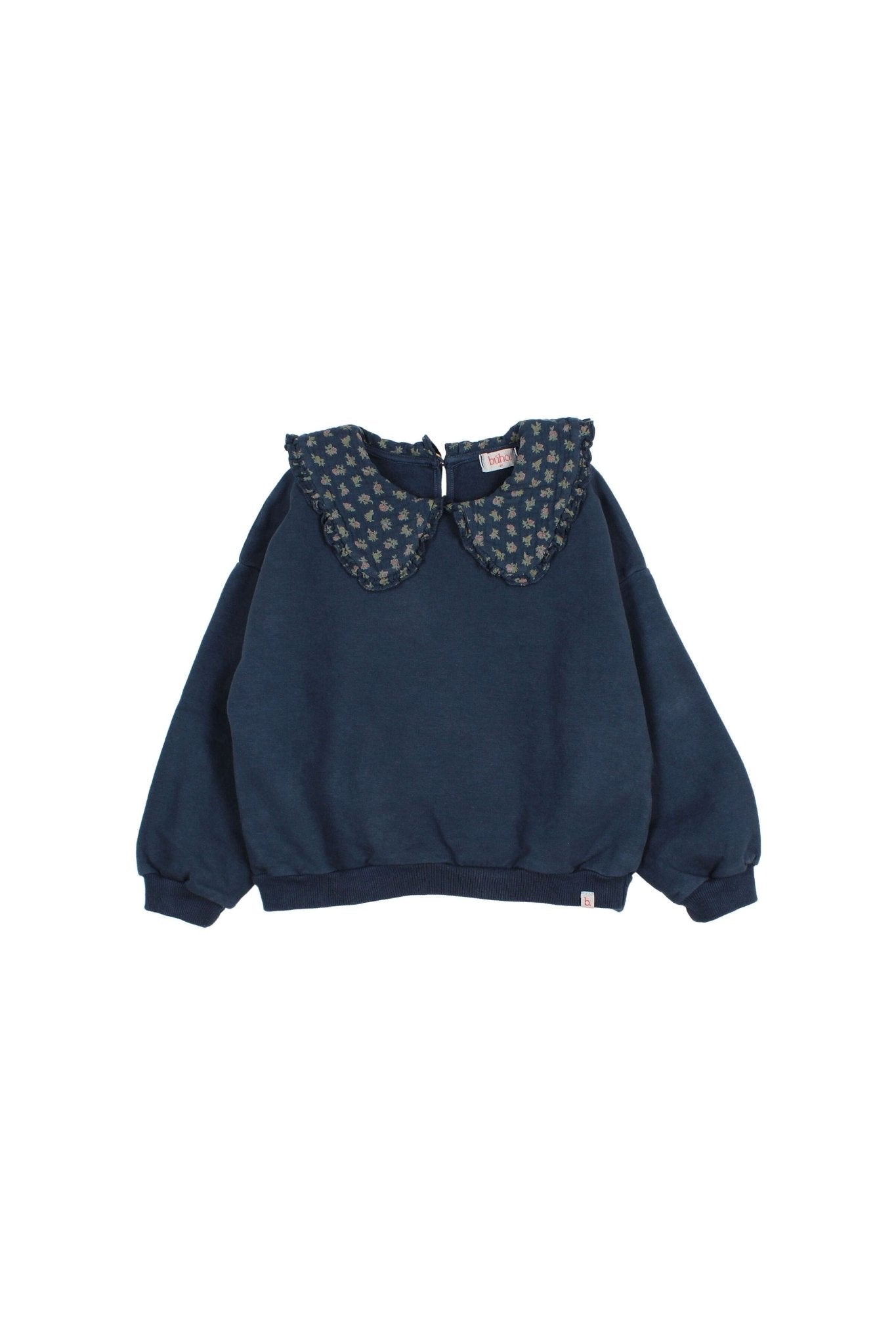 Cottage sweatshirt - Navy van Búho | Kids Conceptstore Le Fanfare