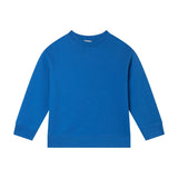 Cotton Fleece Sweatshirt With Logo Embro & Patch Dtls - air force blue van Stella McCartney | Kids Conceptstore Le Fanfare