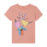 Cotton Jersey T-Shirt With Fairy Friends Print - Rosa van Stella McCartney | Kids Conceptstore Le Fanfare