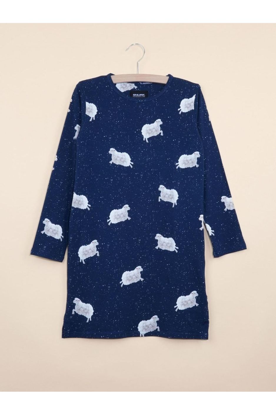 Counting Sheep Long Sleeve Dress Kids van Snurk Amsterdam | Kids Conceptstore Le Fanfare