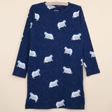 Counting Sheep Long Sleeve Dress Kids van Snurk Amsterdam | Kids Conceptstore Le Fanfare