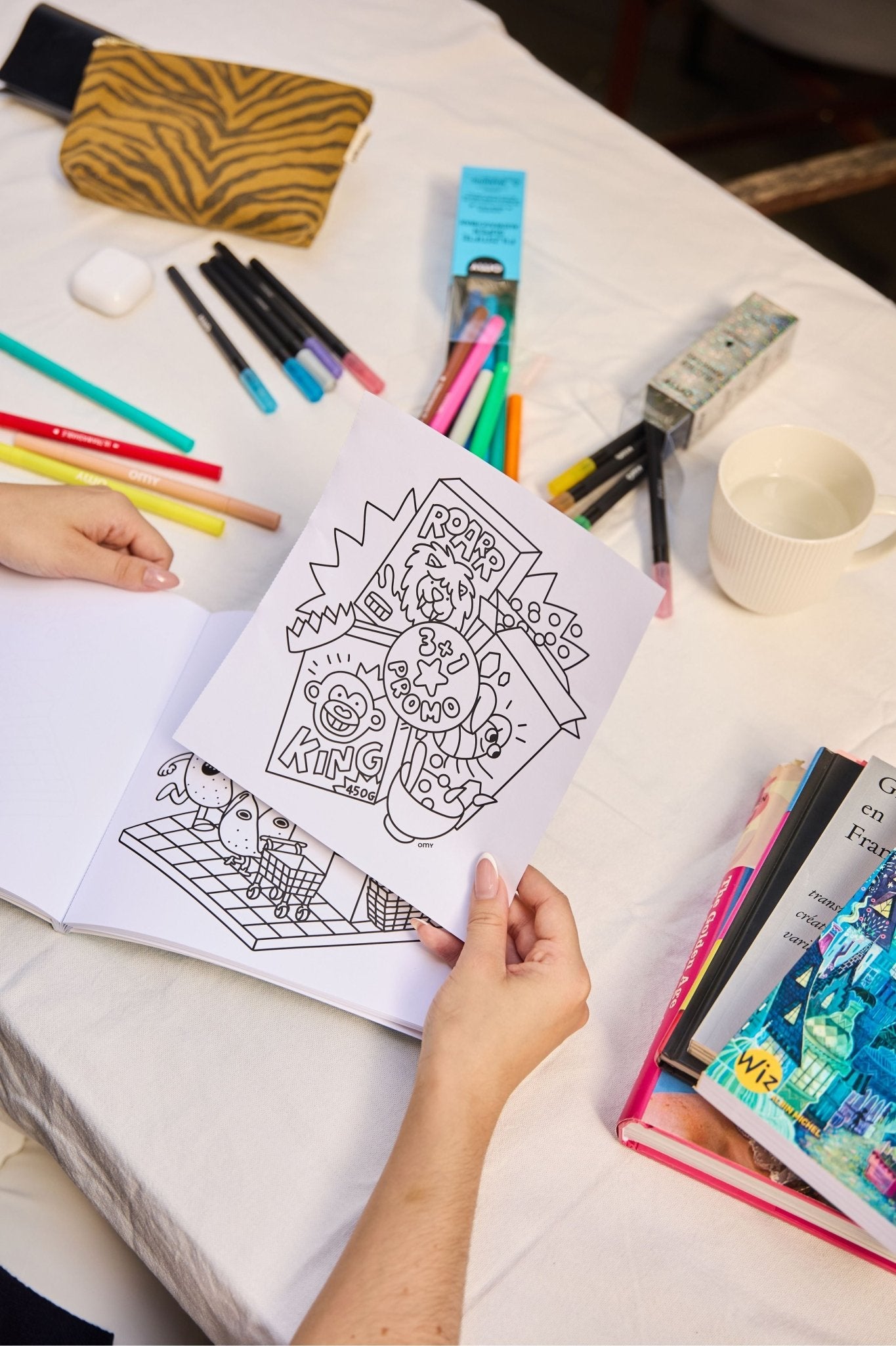 COZY ART - SUPERMARKET van OMY | Kids Conceptstore Le Fanfare