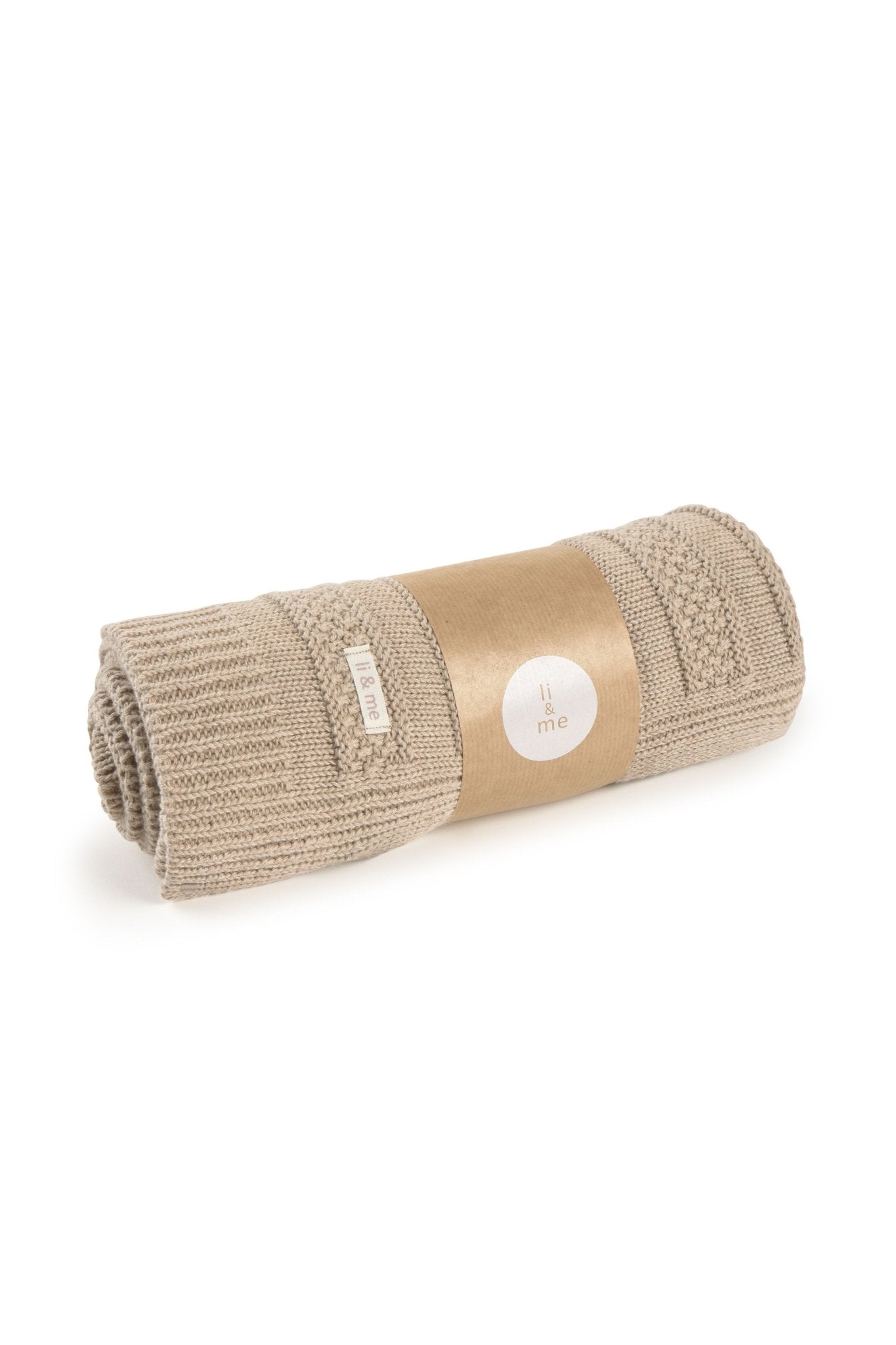 Cozy blanket - toasted van Li&me | Kids Conceptstore Le Fanfare