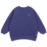 Cozy drop sweater - Eclipse blue van Repose AMS | Kids Conceptstore Le Fanfare