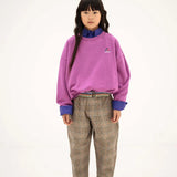 Cozy drop sweater - Purple orchid van Repose AMS | Kids Conceptstore Le Fanfare