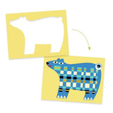 Create with paper - In front, behind, in front van Djeco | Kids Conceptstore Le Fanfare