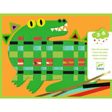 Create with paper - In front, behind, in front van Djeco | Kids Conceptstore Le Fanfare