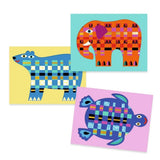 Create with paper - In front, behind, in front van Djeco | Kids Conceptstore Le Fanfare