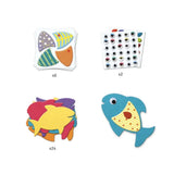 Create with stickers - I love fish van Djeco | Kids Conceptstore Le Fanfare