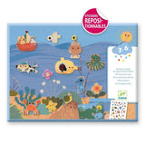 Create with stickers - Summertime van Djeco | Kids Conceptstore Le Fanfare