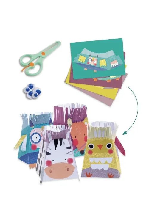 Creatieve activiteiten Dieren van Djeco | Kids Conceptstore Le Fanfare
