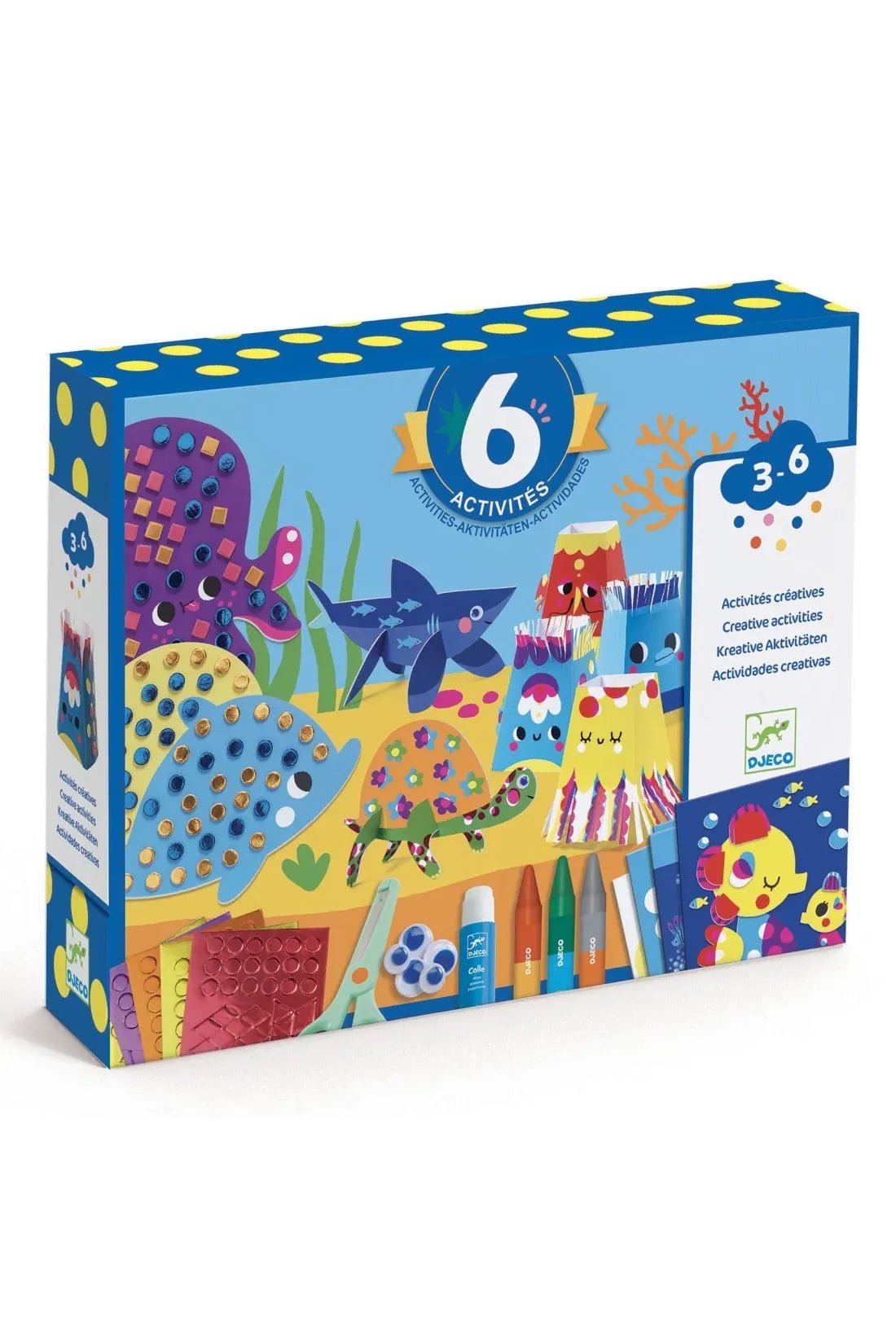 Creatieve activiteiten Weidse Zee van Djeco | Kids Conceptstore Le Fanfare