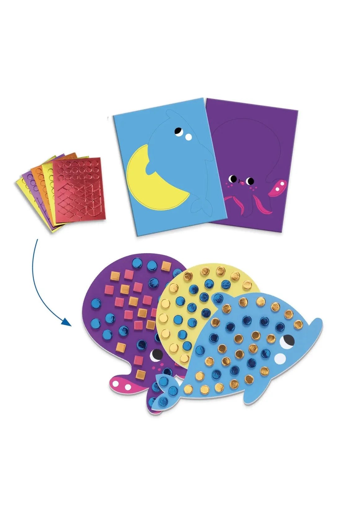 Creatieve activiteiten Weidse Zee van Djeco | Kids Conceptstore Le Fanfare