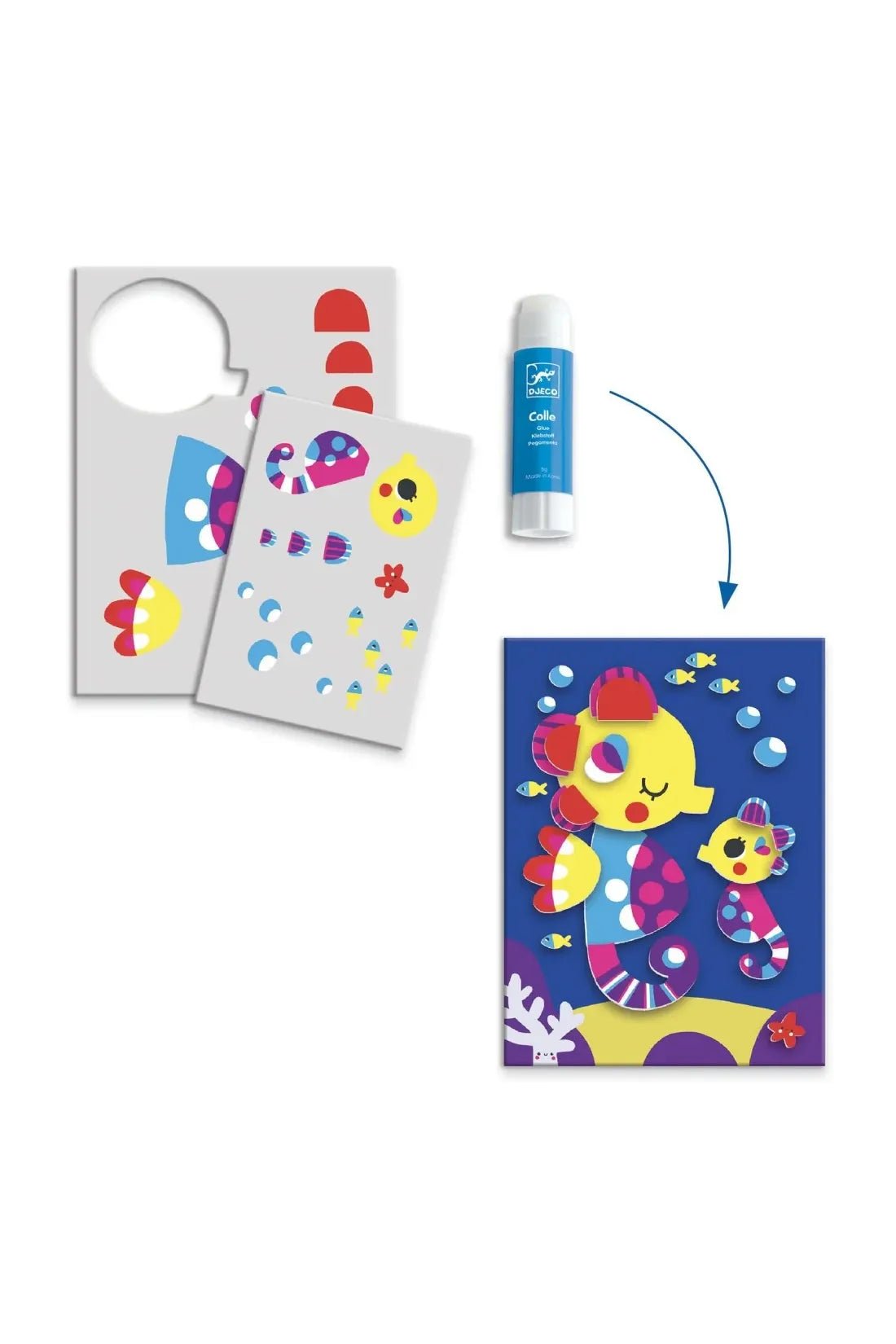 Creatieve activiteiten Weidse Zee van Djeco | Kids Conceptstore Le Fanfare