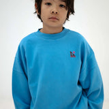 Crewneck sweater - Misty horizon van Repose AMS | Kids Conceptstore Le Fanfare