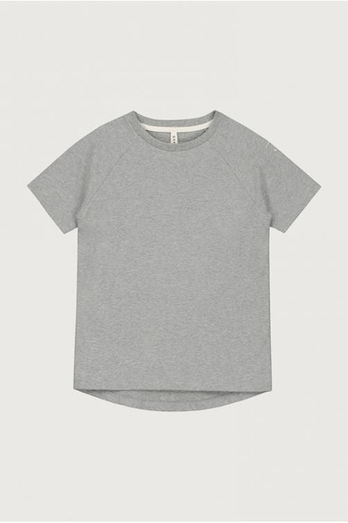 Crewneck Tee | Grey Melange van Gray Label | Kids Conceptstore Le Fanfare