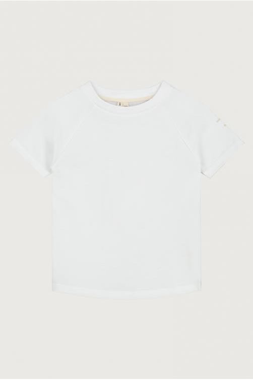 Crewneck Tee | White van Gray Label | Kids Conceptstore Le Fanfare