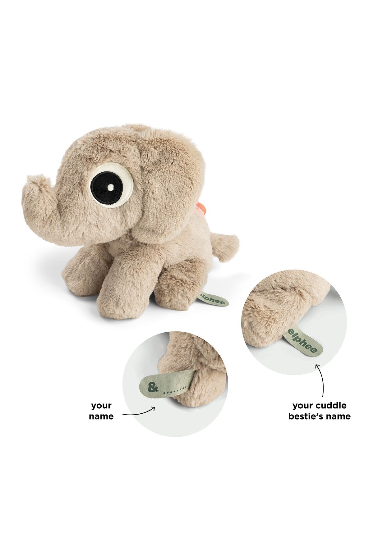 Cuddle bestie | Elphee - Sand van Done by Deer | Kids Conceptstore Le Fanfare