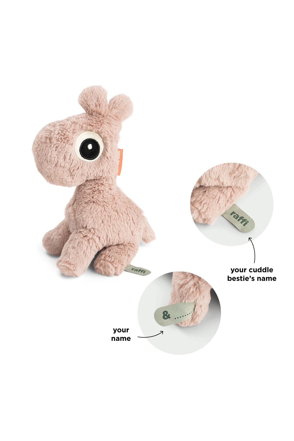 Cuddle bestie | Raffi - Powder van Done by Deer | Kids Conceptstore Le Fanfare