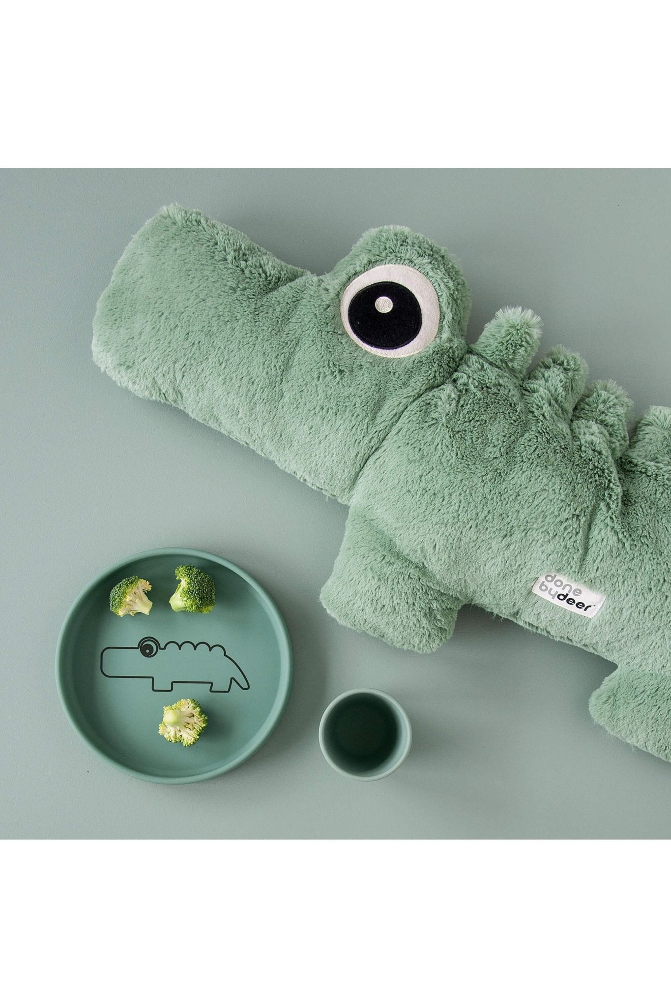 Cuddle friend Croco Green van Done by Deer | Kids Conceptstore Le Fanfare
