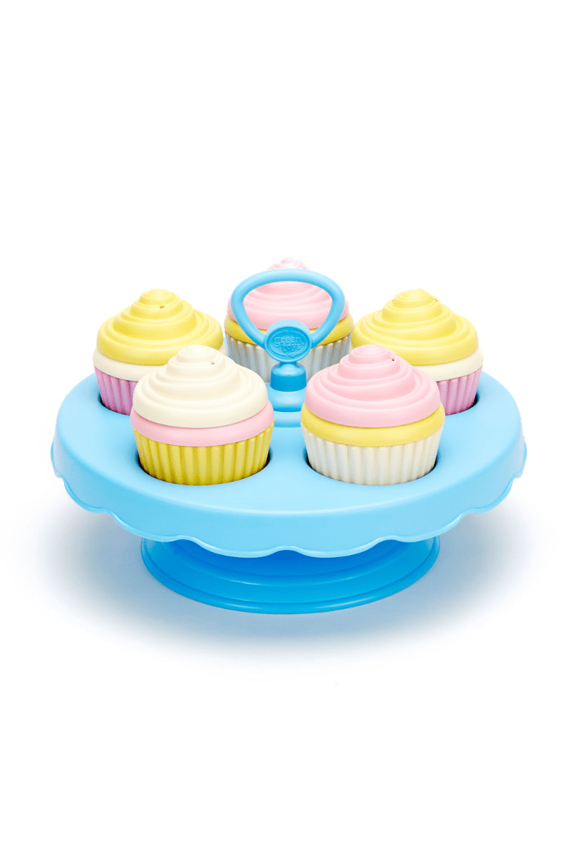 Cupcakes speelset - gerecycled van Green Toys | Kids Conceptstore Le Fanfare