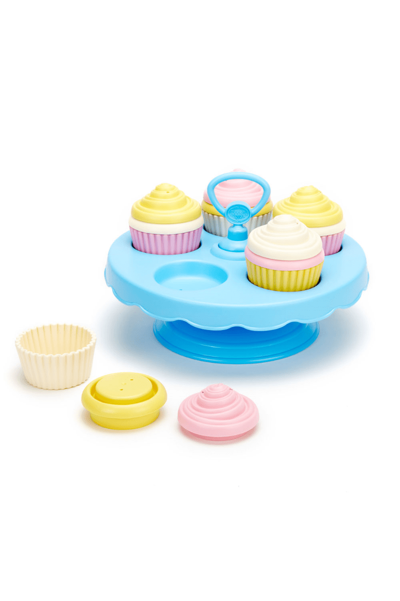 Cupcakes speelset - gerecycled van Green Toys | Kids Conceptstore Le Fanfare