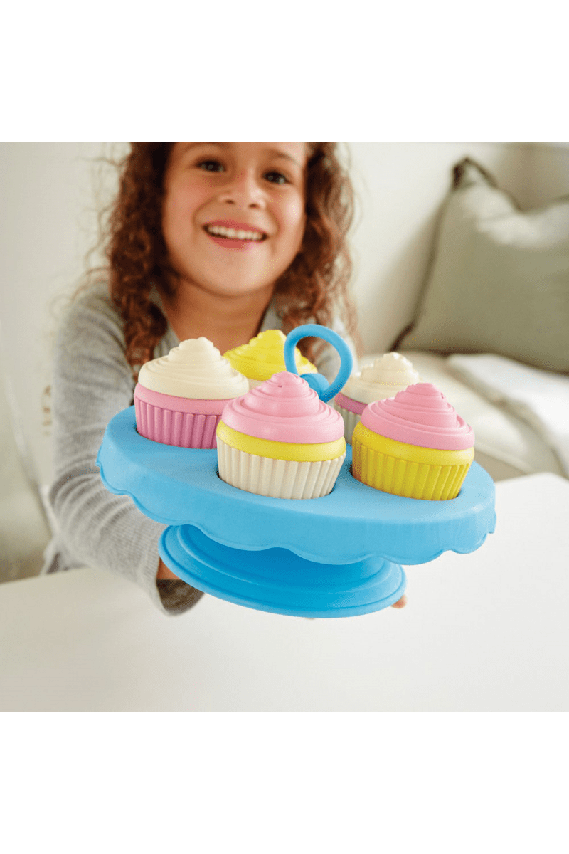 Cupcakes speelset - gerecycled van Green Toys | Kids Conceptstore Le Fanfare