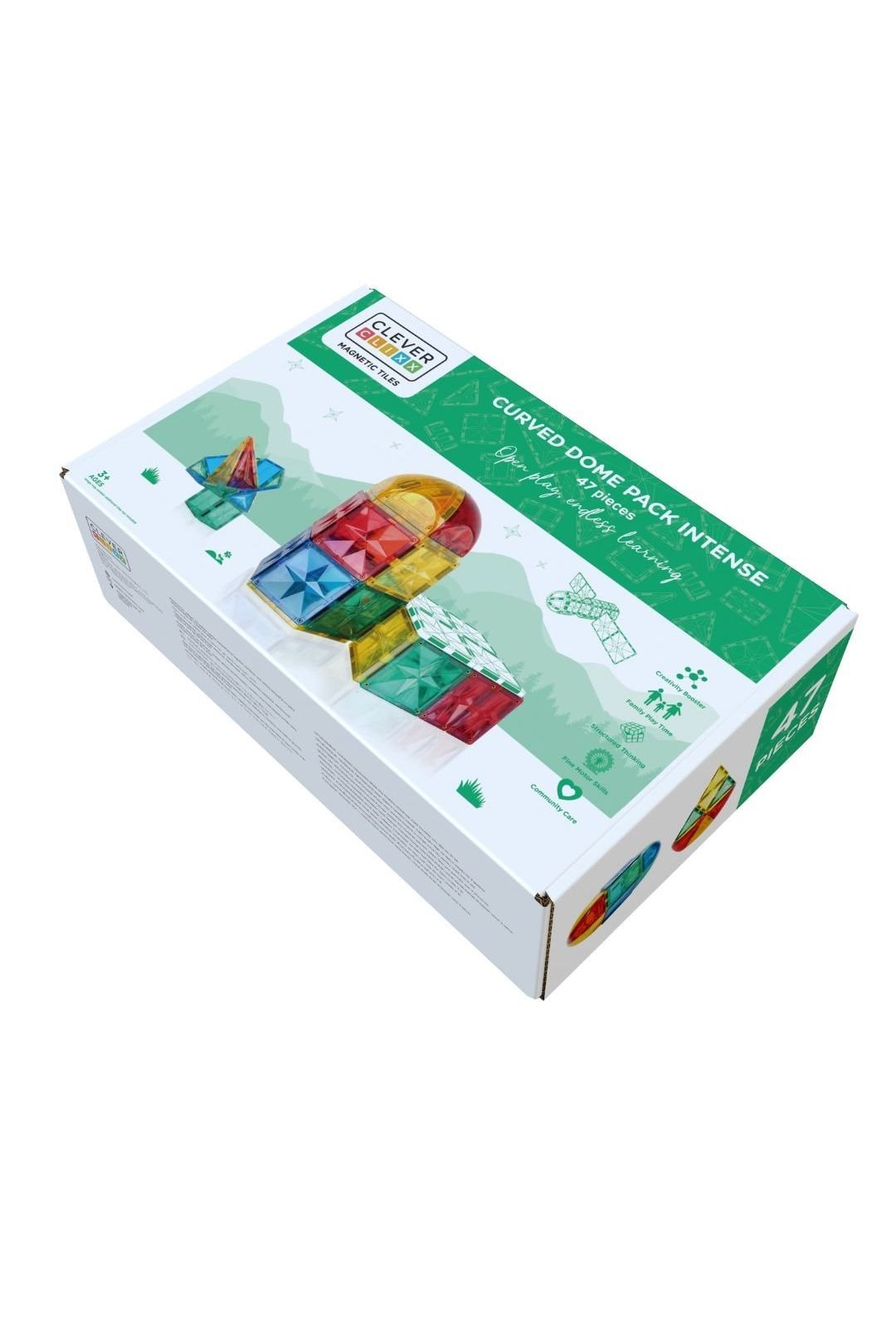 Curved Dome Pack Intense | 47 Stuks van Cleverclixx | Kids Conceptstore Le Fanfare