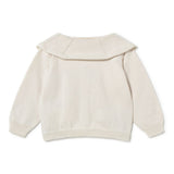 Dalhia cardigan - cream van Li&me | Kids Conceptstore Le Fanfare