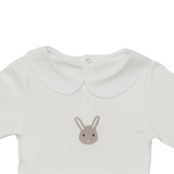 Davo Bodysuit - Bunny - Off White van Donsje Amsterdam | Kids Conceptstore Le Fanfare