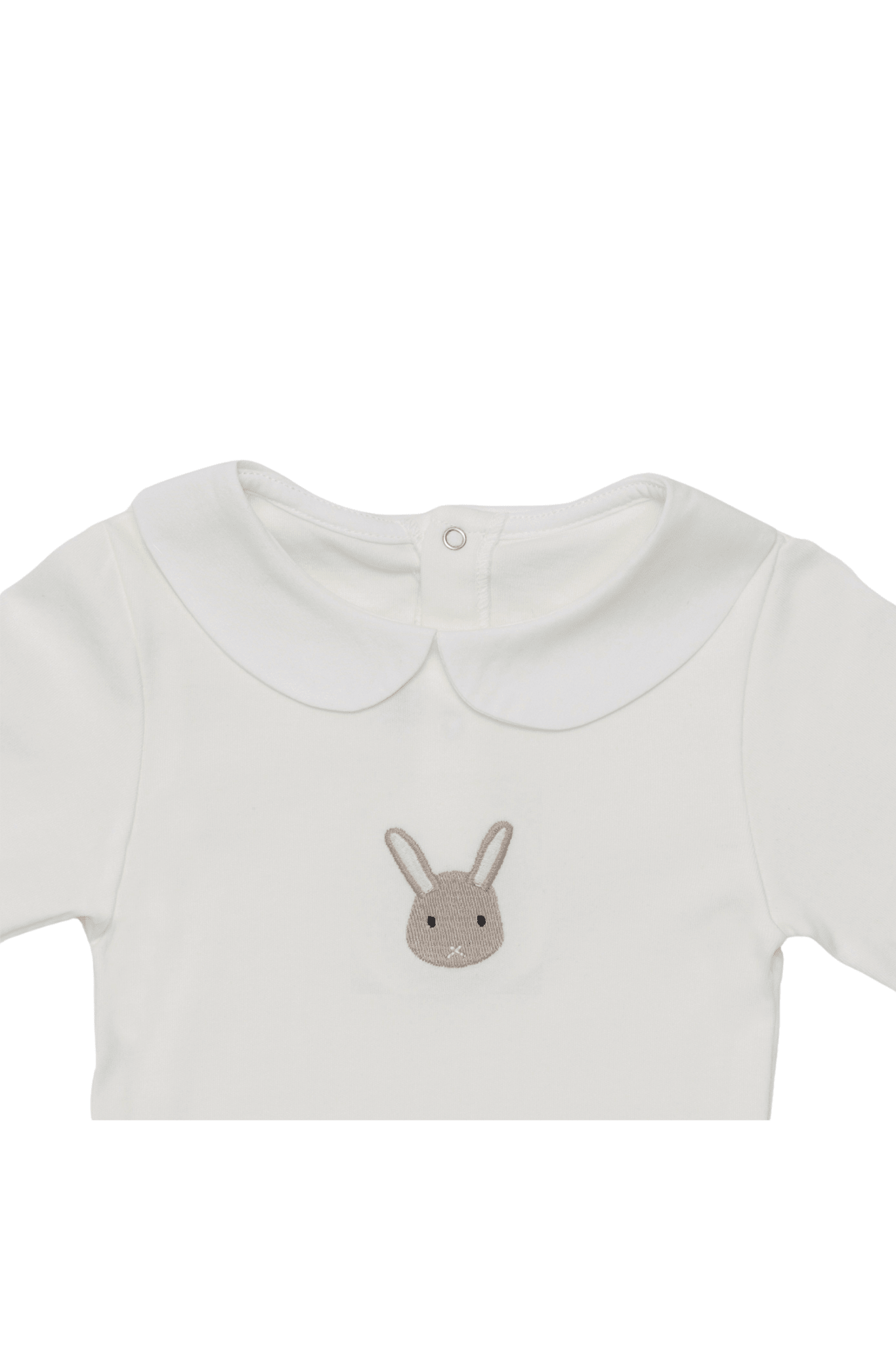 Davo Bodysuit - Bunny - Off White van Donsje Amsterdam | Kids Conceptstore Le Fanfare
