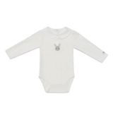 Davo Bodysuit - Bunny - Off White van Donsje Amsterdam | Kids Conceptstore Le Fanfare