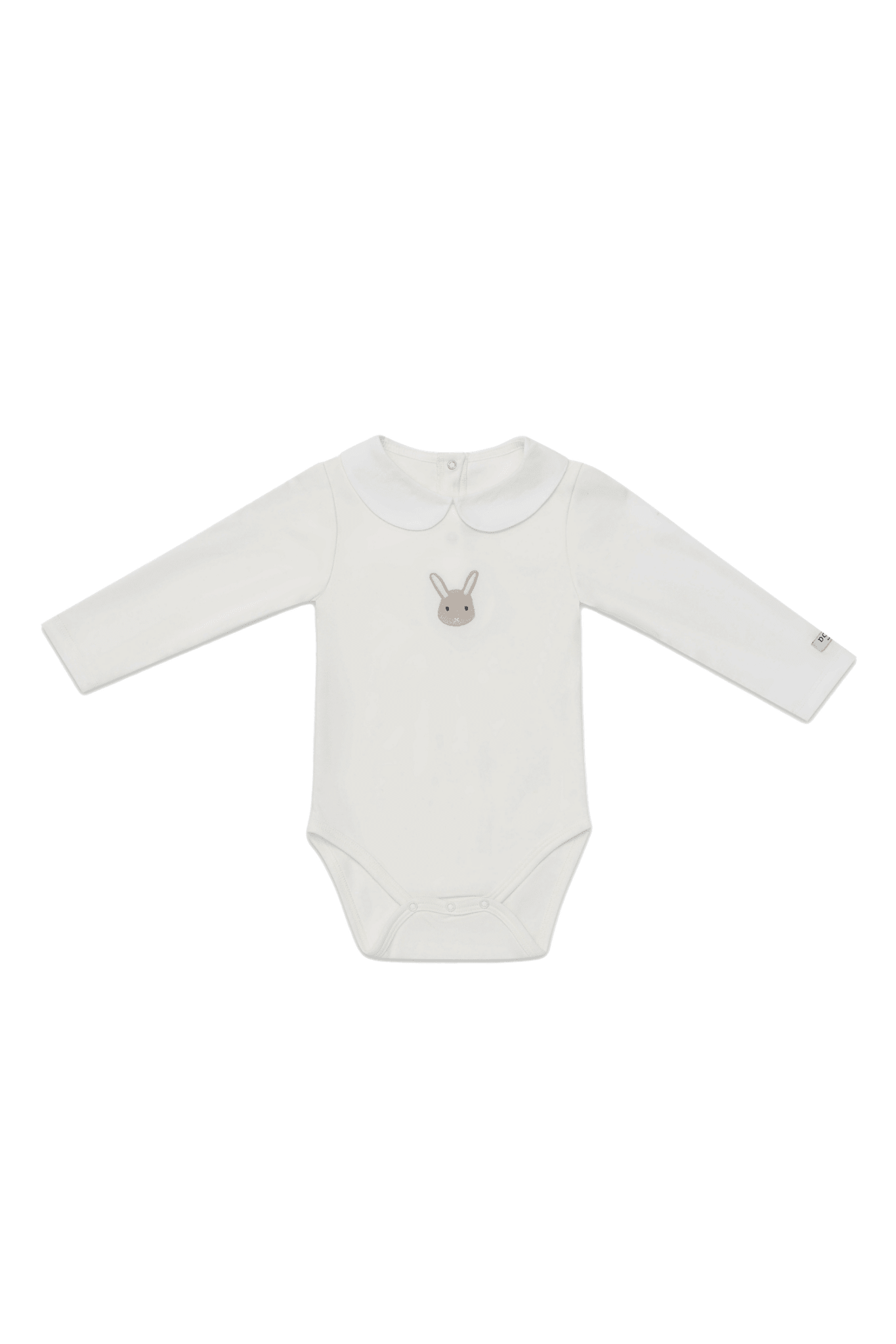 Davo Bodysuit - Bunny - Off White van Donsje Amsterdam | Kids Conceptstore Le Fanfare
