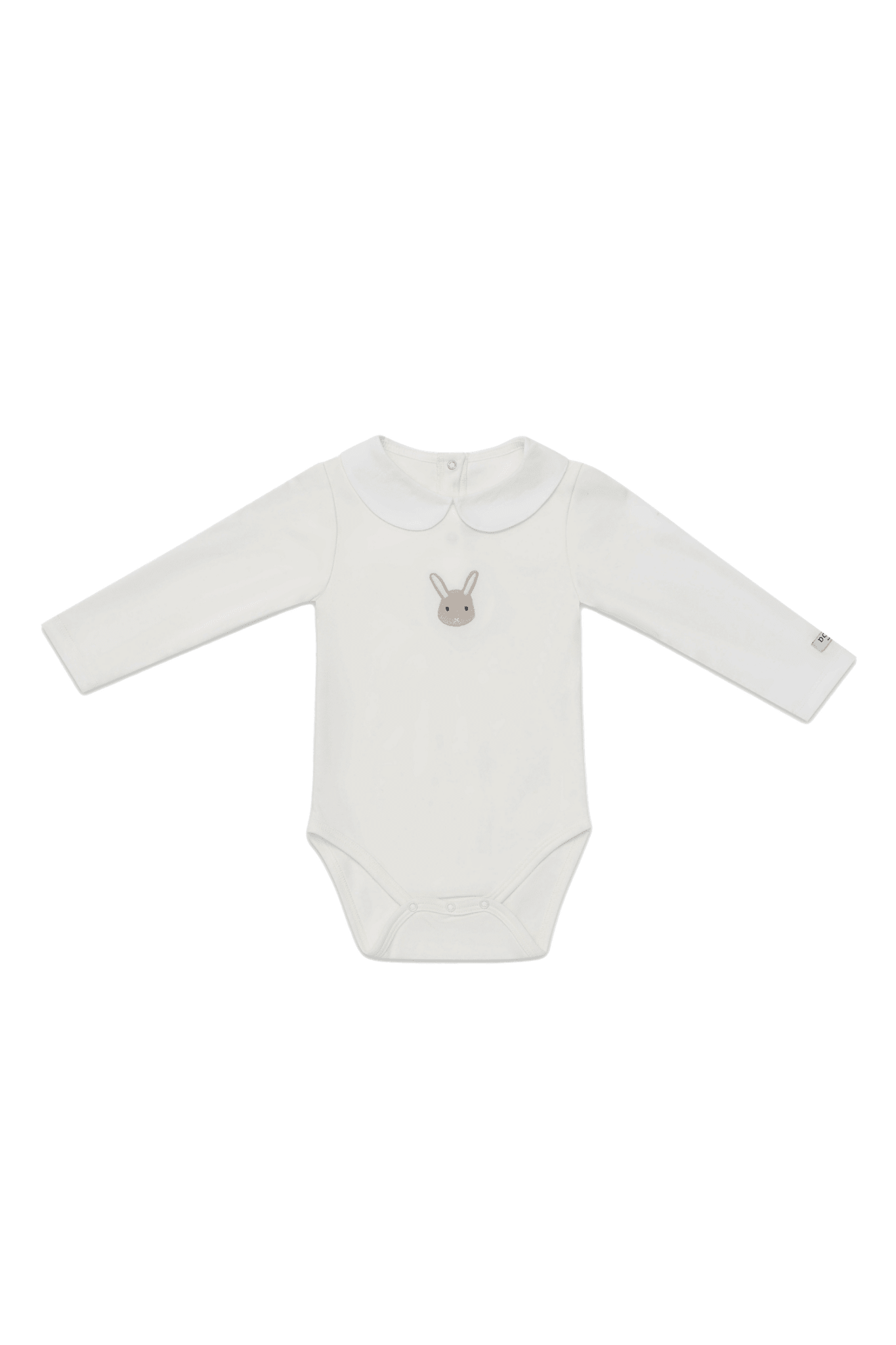 Davo Bodysuit - Bunny - Off White van Donsje Amsterdam | Kids Conceptstore Le Fanfare
