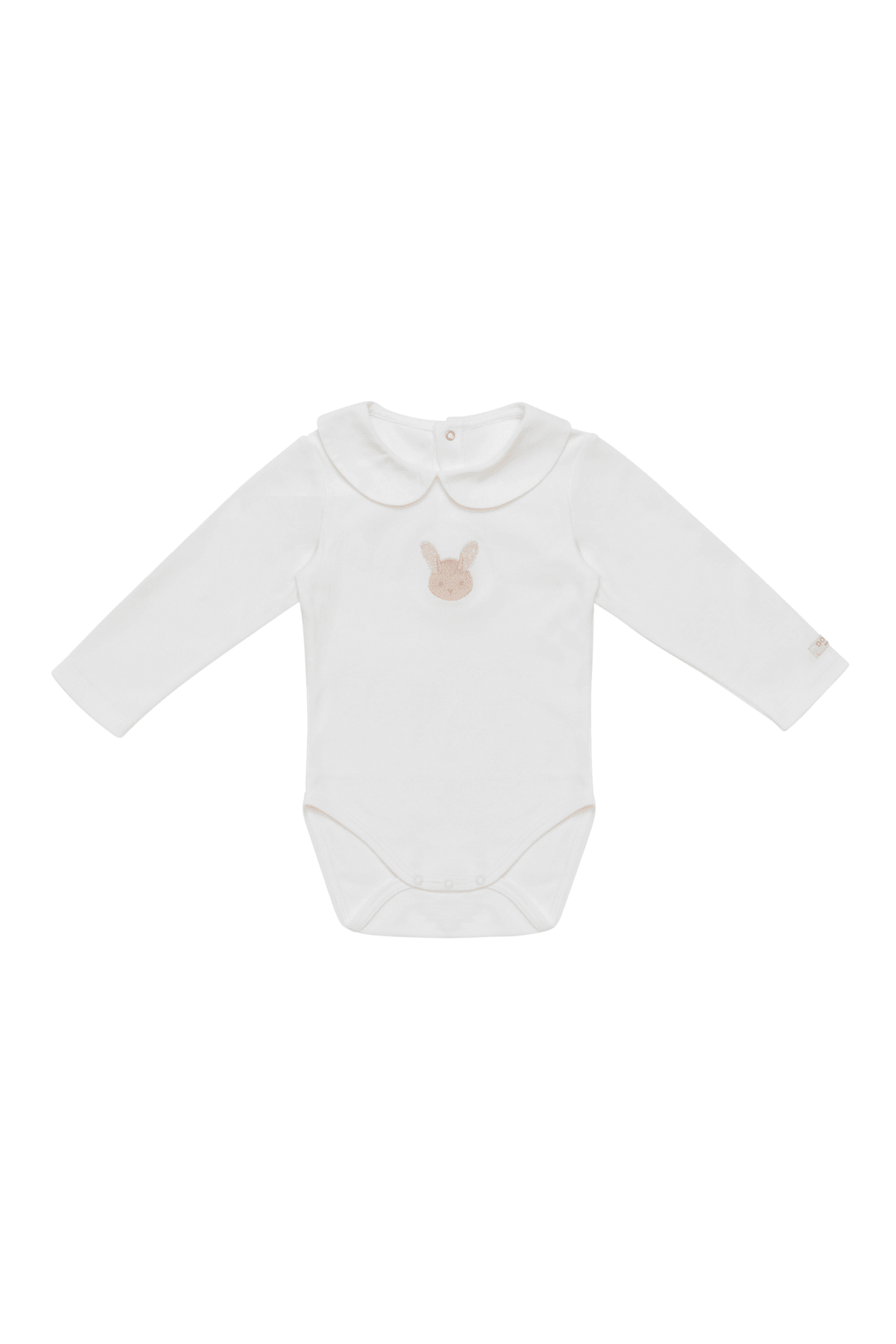 Davo Bodysuit - Fluffy Bunny - Off White van Donsje Amsterdam | Kids Conceptstore Le Fanfare