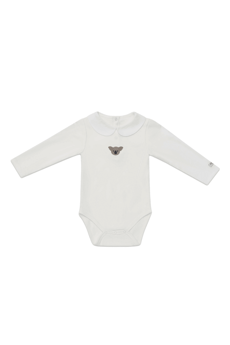 Davo Bodysuit | Koala - Off White van Donsje Amsterdam | Kids Conceptstore Le Fanfare