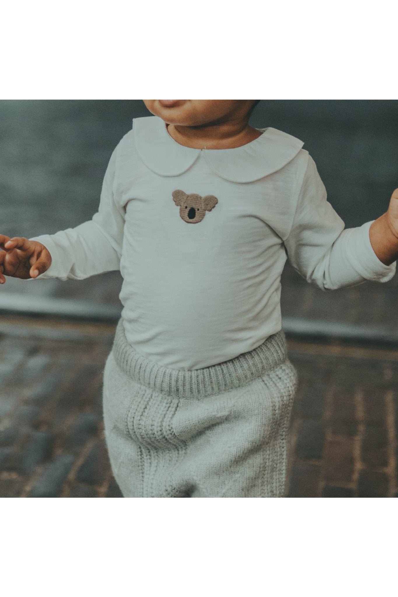 Davo Bodysuit | Koala - Off White van Donsje Amsterdam | Kids Conceptstore Le Fanfare