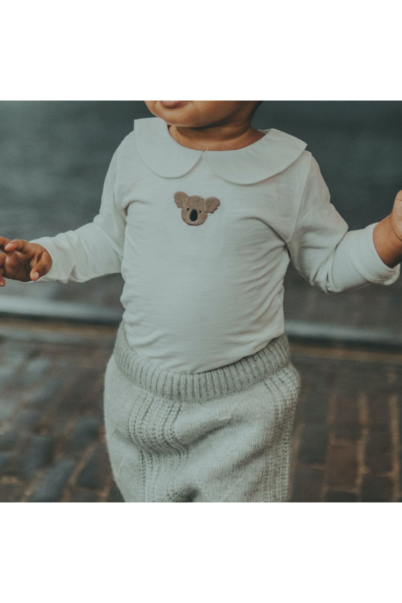 Davo Bodysuit | Koala - Off White van Donsje Amsterdam | Kids Conceptstore Le Fanfare
