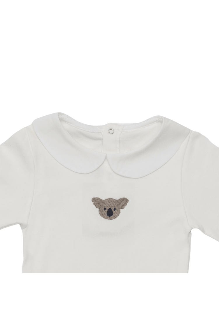 Davo Bodysuit | Koala - Off White van Donsje Amsterdam | Kids Conceptstore Le Fanfare