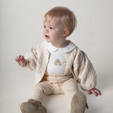 Davo Bodysuit - Poodle - Off White van Donsje Amsterdam | Kids Conceptstore Le Fanfare