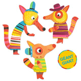 De familie vos - Knutselset van Djeco | Kids Conceptstore Le Fanfare