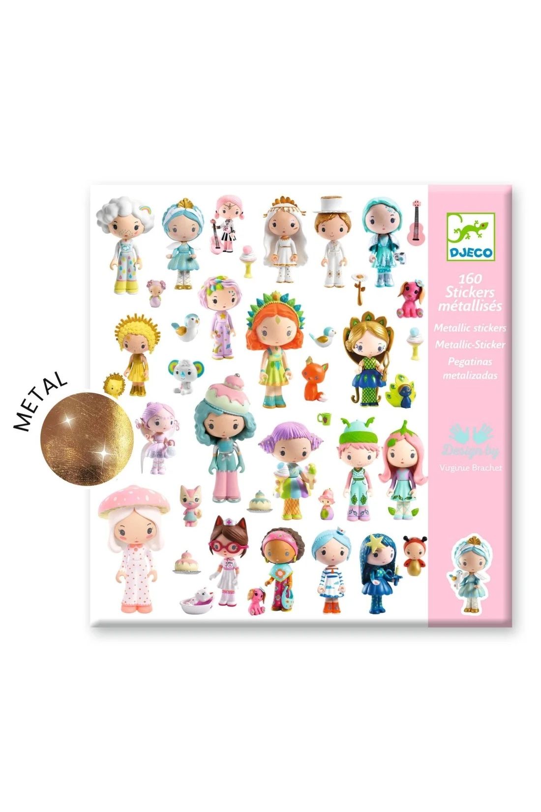 De kleine wereld van Tinyly - Stickers van Djeco | Kids Conceptstore Le Fanfare