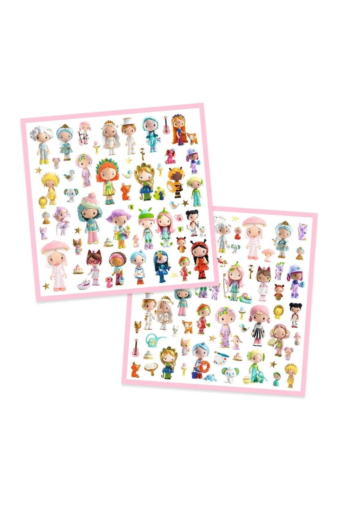 De kleine wereld van Tinyly - Stickers van Djeco | Kids Conceptstore Le Fanfare